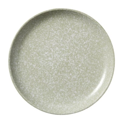 Dinerbord olivo - lichtgroen - ø25.5x2.8 cm