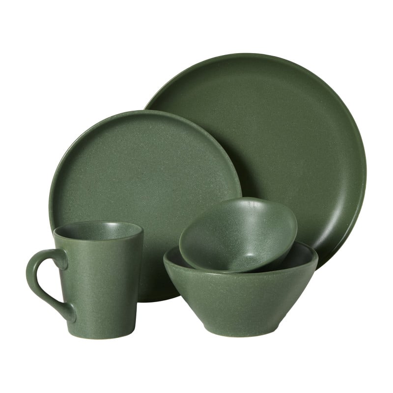 Schaaltje klein olivo - donkergroen - ø11.5x5.8 cm