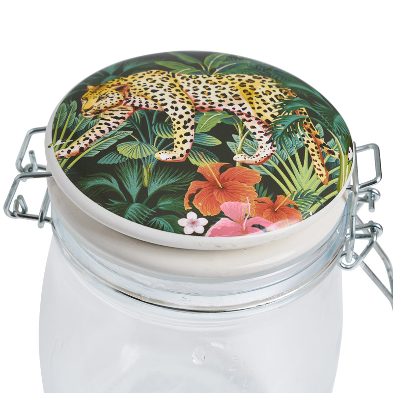 Opbergpot jungle - diverse varianten - 70 cl 