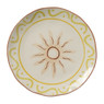 Dinerbord luna - beige/roze/geel - ø25x3 cm