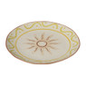 Dinerbord luna - beige/roze/geel - ø25x3 cm