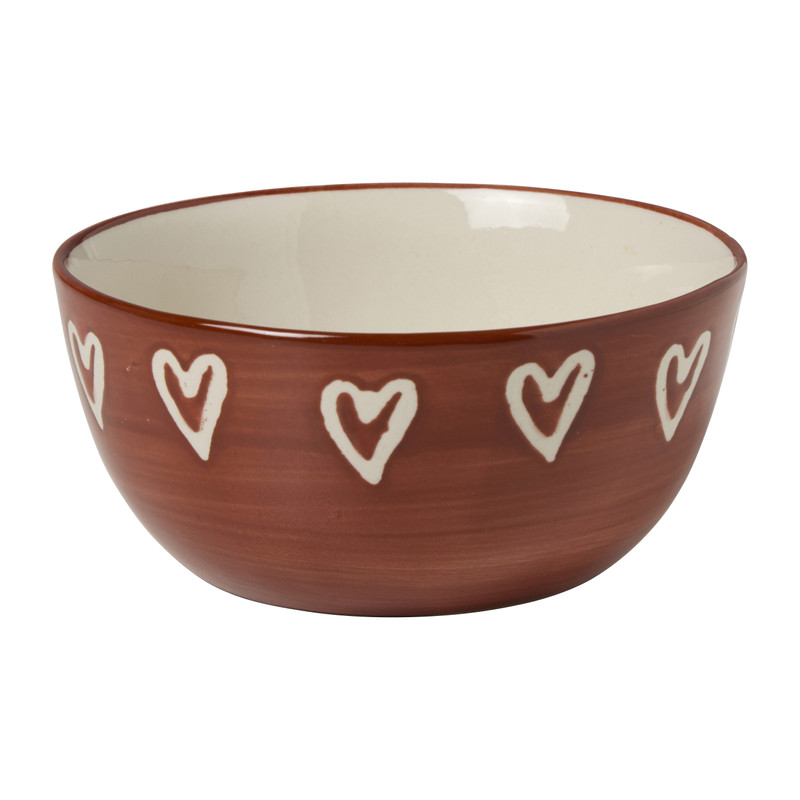 Schaaltje luna klein - beige/roze/geel - ø11x5.3 cm