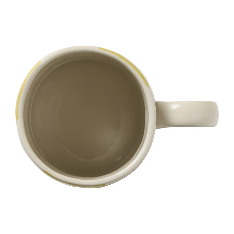 Mok luna - beige/roze/geel -