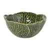 Schaaltje koolblad - groen - ø14x6.2 cm