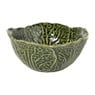 Schaaltje koolblad - groen - ø14x6.2 cm