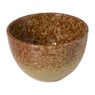 Schaaltje gevlekt klein - bruin - ø11.2x7.1 cm