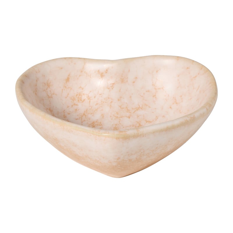 Schaaltje hartje groot - lichtroze - 4.3x12x11.4 cm