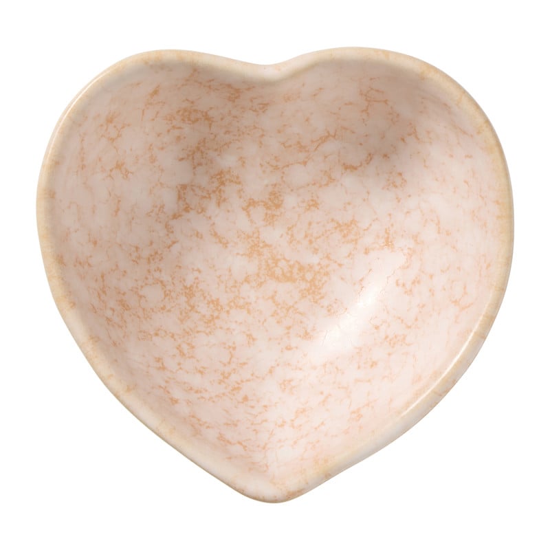 Schaaltje hartje groot - lichtroze - 4.3x12x11.4 cm