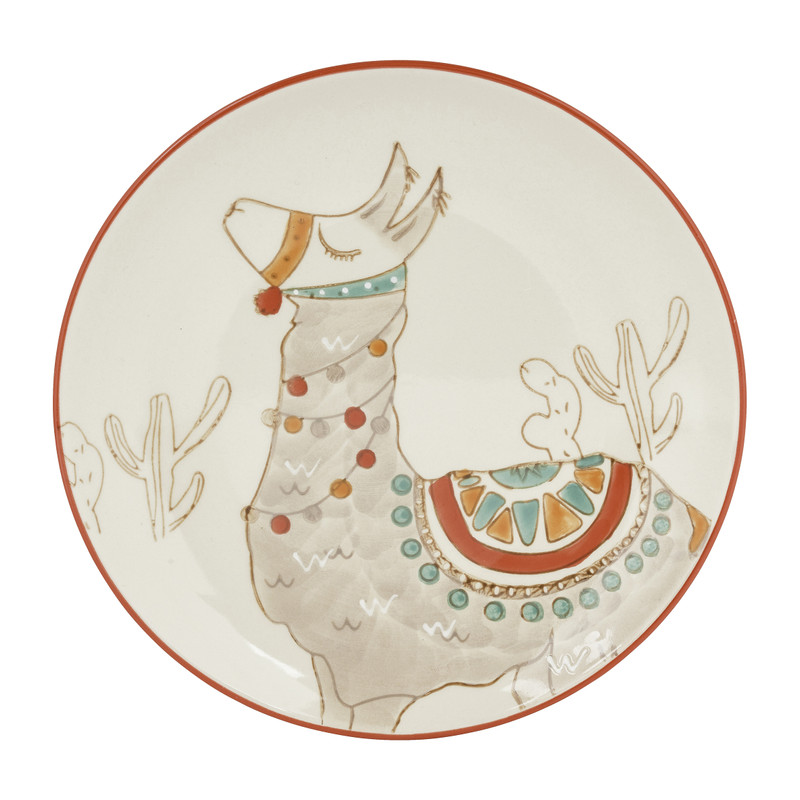 Ontbijtbord lama - ø21 cm 