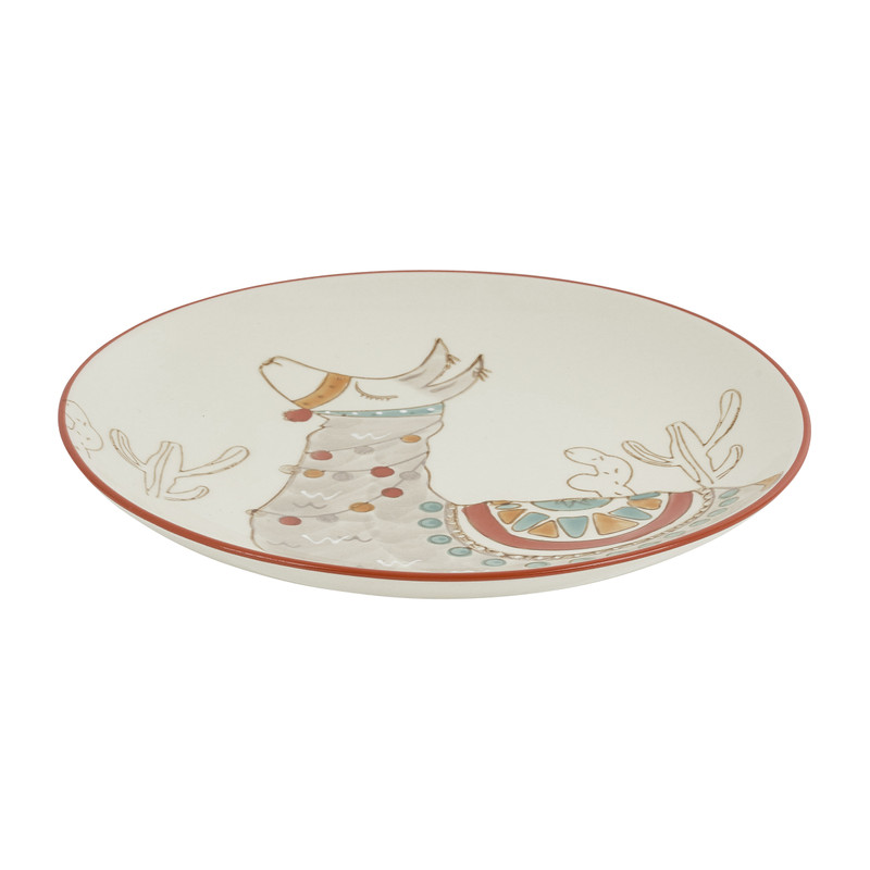 Ontbijtbord lama - ø21 cm 