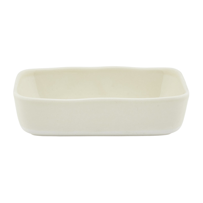 Tapas schaal  - diverse kleuren - 9.8x6.4 cm 