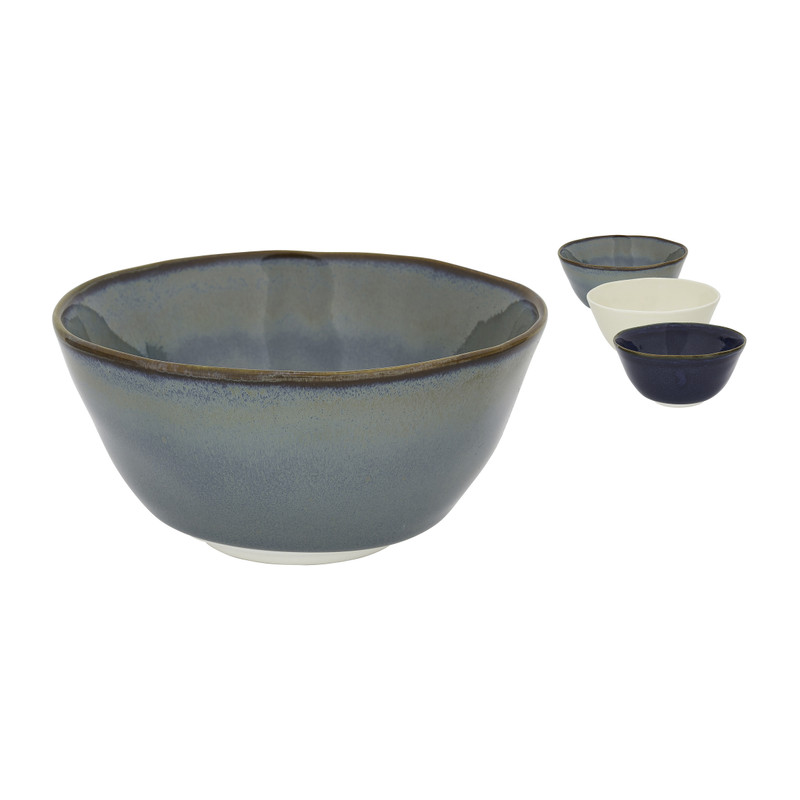 Tapas schaal - diverse kleuren - ø12x5.8 cm 