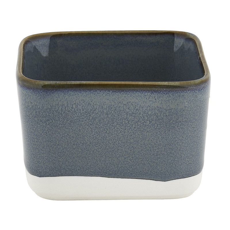 Tapas schaal - diverse kleuren - 8.5x8.5 cm