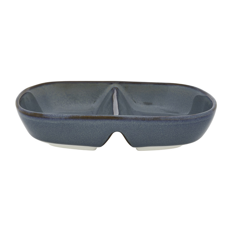 Tapas schaal - diverse kleuren - 14.9x10.7 cm 