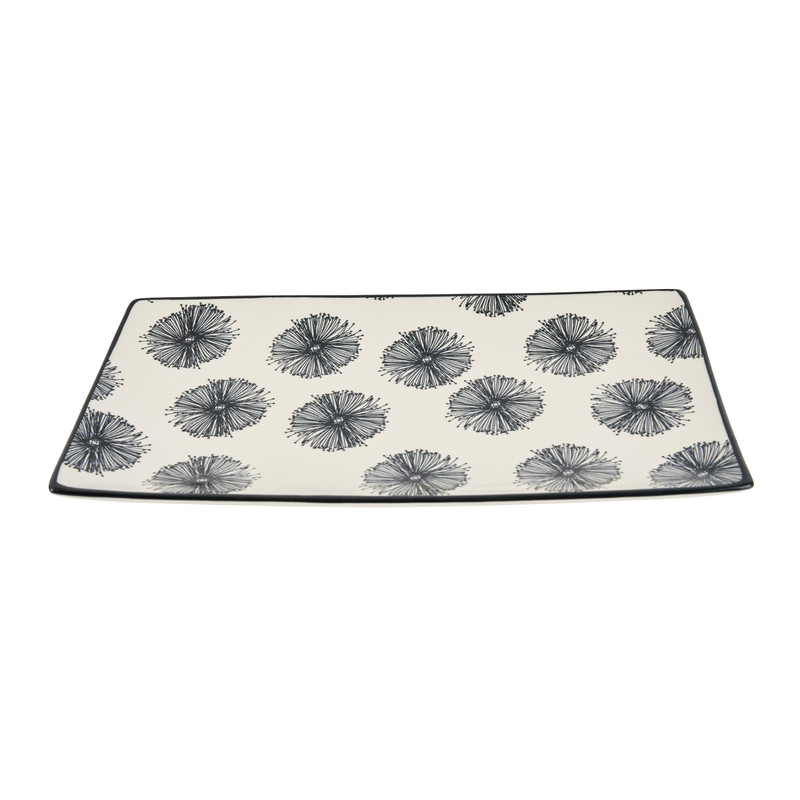 Tapas bord Sevilla - bloemen - 28x15.5 cm