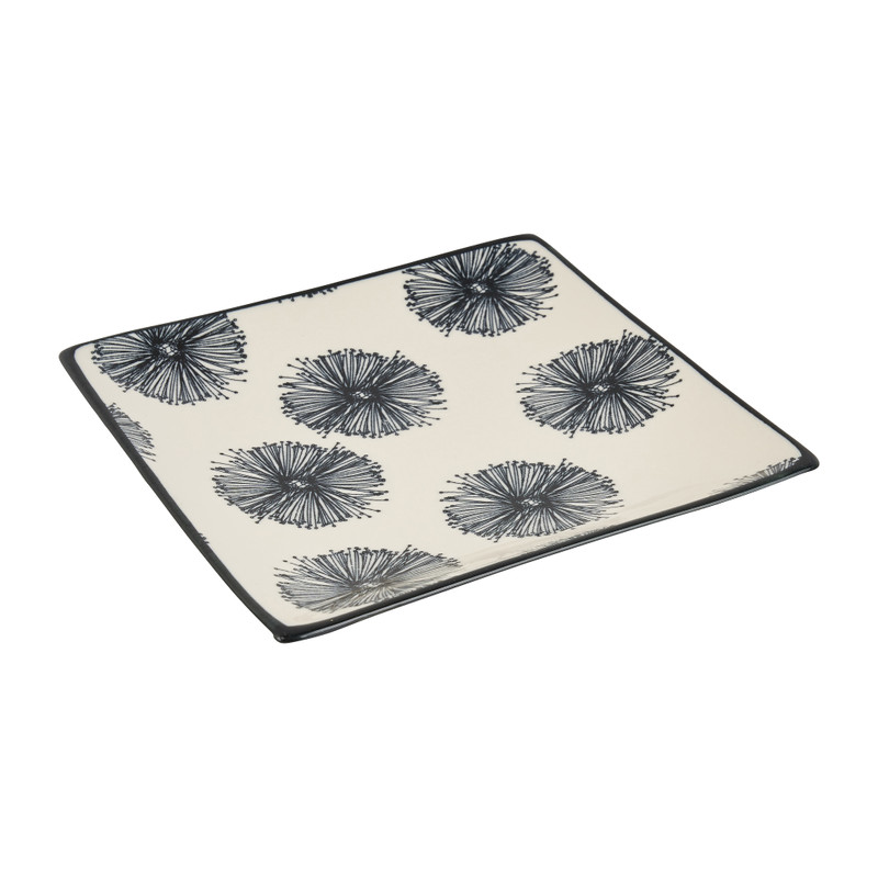 Tapas bord Sevilla - bloemen - 15x15 cm