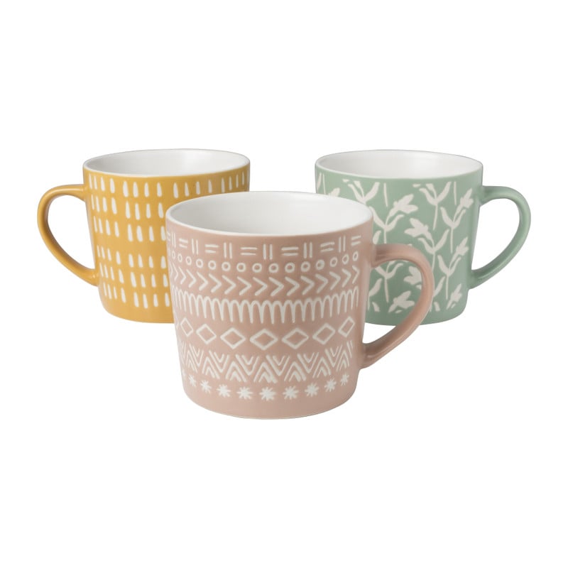 Mok conisch - roze - 300 ml