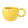 Smiley mok - geel - 150 ml