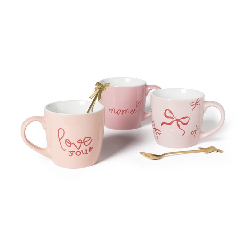 Mok love you - roze/rood - 325 ml