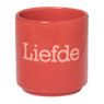 Mok liefde - rood/roze - 175 ml