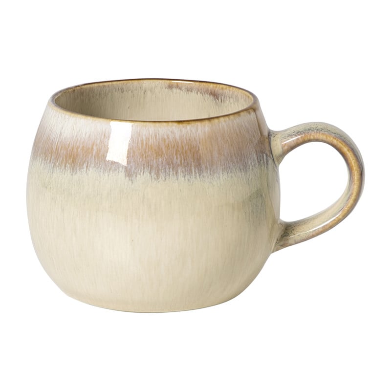 Mok bol reactive glaze - bruin - 480 ml