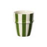 Espresso cup gestreept - ml - diverse varianten