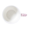 Mok kersen - wit/roze - 280 ml