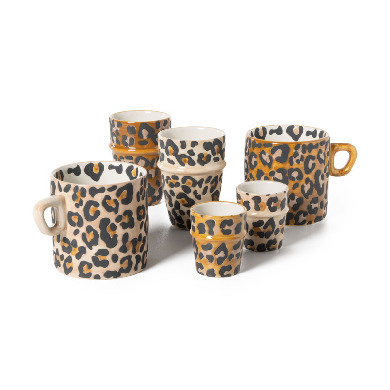 Cup animal - bruin - 265 ml