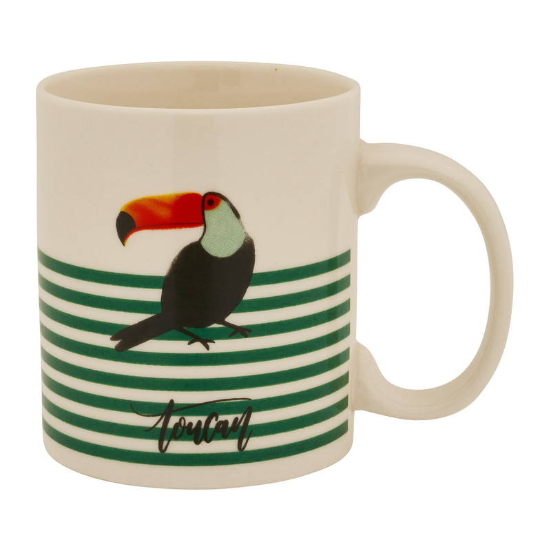 Mok tropische vogels - diverse varianten - 30 cl 