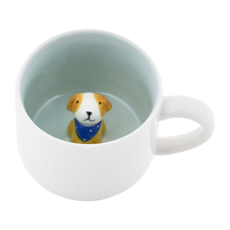 Mok met diertje in mok - diverse varianten