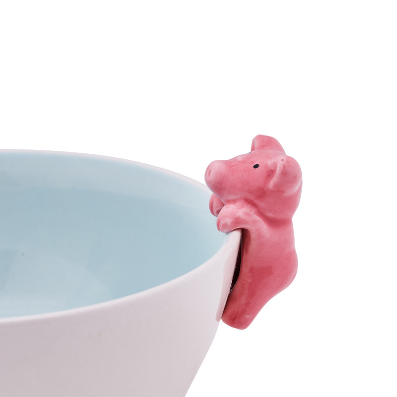 Schaal dieren op rand - diverse varianten - ø14.5 cm 