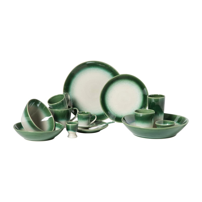 Mok roots groot - donkergroen - 410 ml