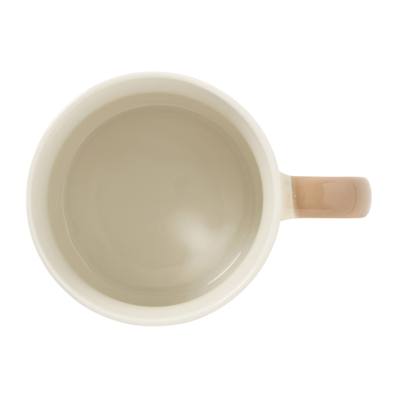 Mok animal - beige/bruin - 320 ml