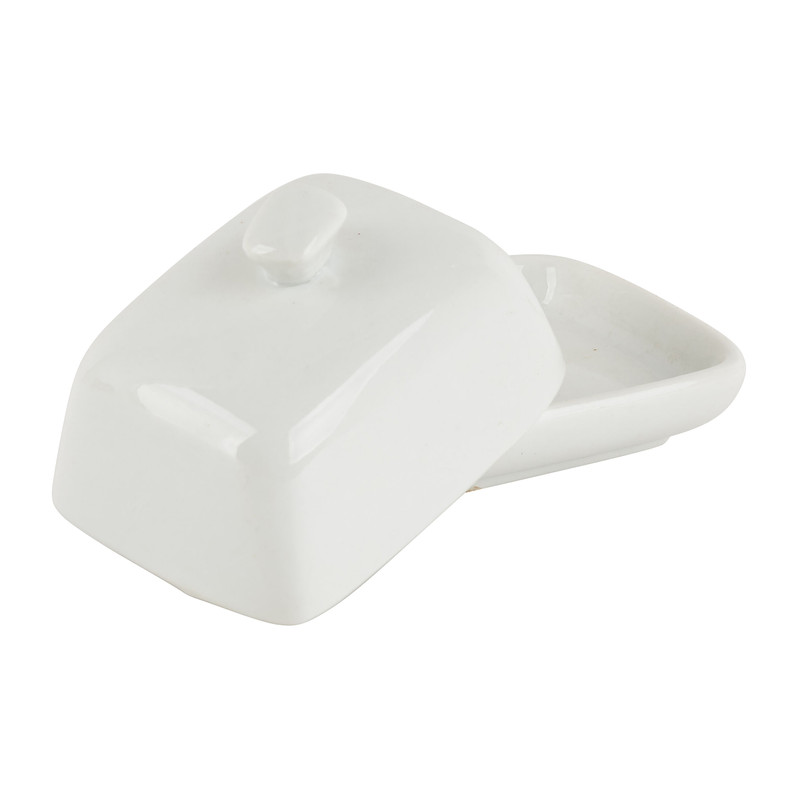 Botervlootje - wit - 10x7,5x5 cm