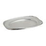 Ovale schaal - zilver - 35 cm - 2 x 3 stuks