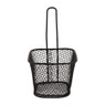 Frituurmandje -  zwart - 10x8x6.5 cm 