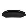 Serveerschaal zwart - 45x30 cm - set van 2