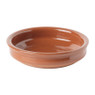 Tapasbakje klei - bruin - ⌀10 cm 