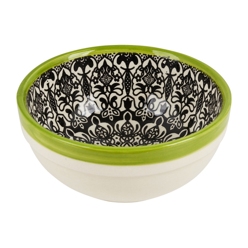 Schaaltje Marrakesh - groen - ø14 cm