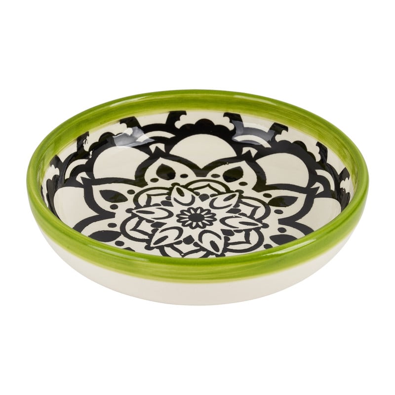 Schaal Marrakesh - groen - ø18 cm