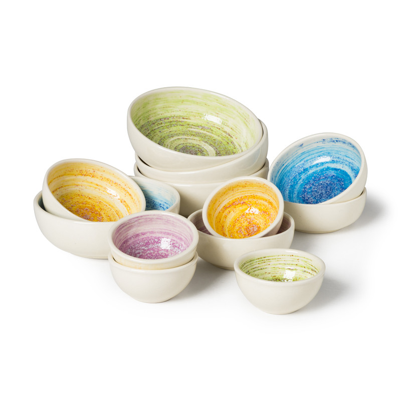 Schaaltje Guusje - paars - ø8 cm 