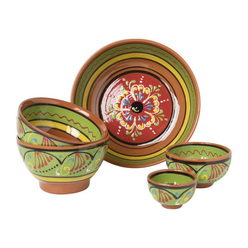 Schaaltje groen - ø10 cm