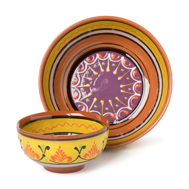 Schaaltje geel - ø10 cm