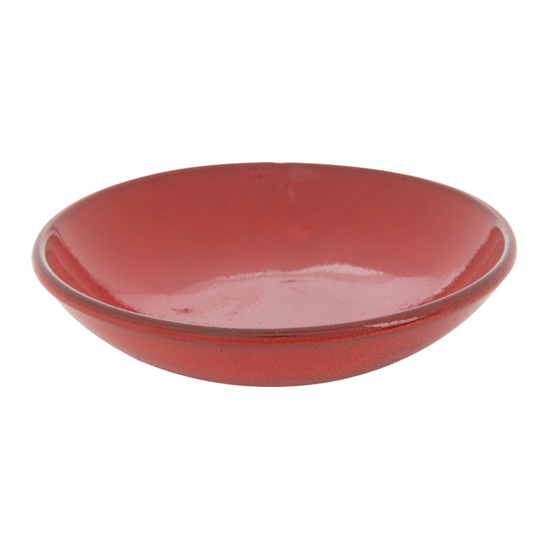 Schaal Selena - rood - 15.5 cm