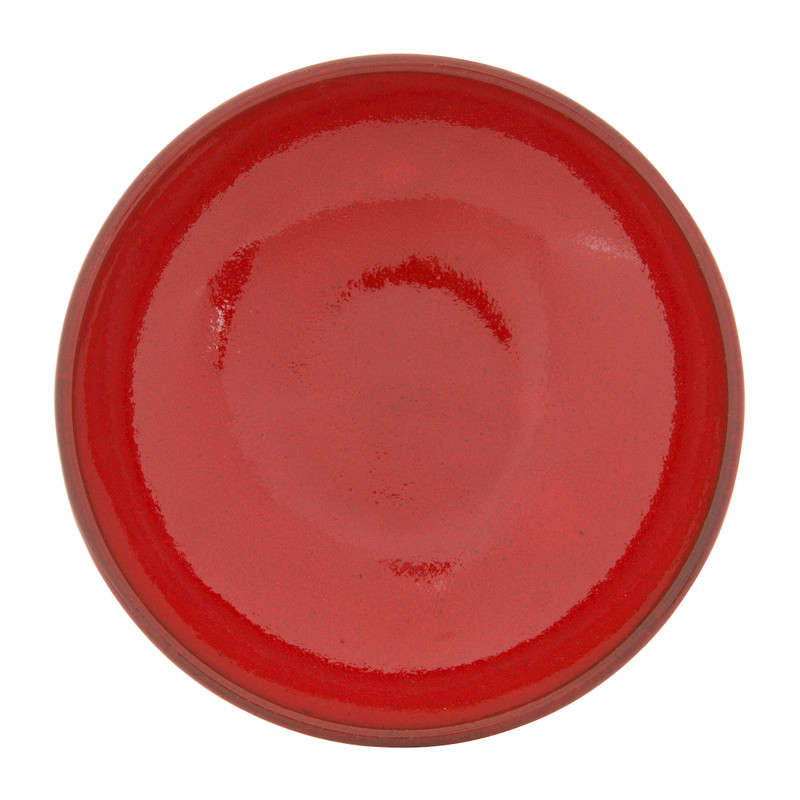 Schaal Selena - rood - 15.5 cm