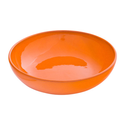 Schaal Selena - oranje - 22 cm