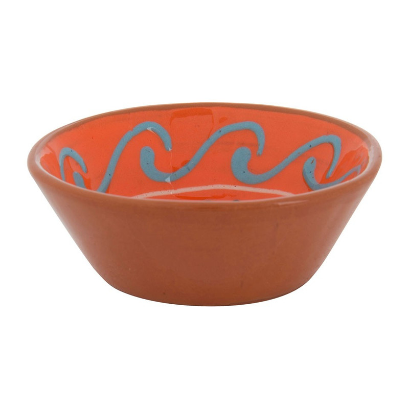 Schaal Fieste - oranje - 8 cm