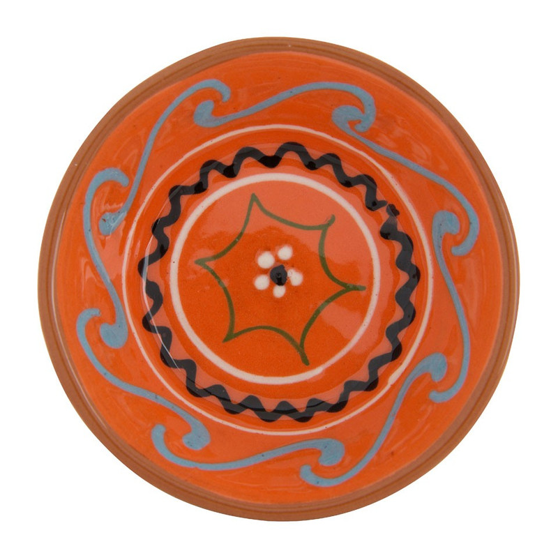 Schaal Fieste - oranje - 8 cm