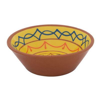 Schaal Fiesta - 11 cm - geel