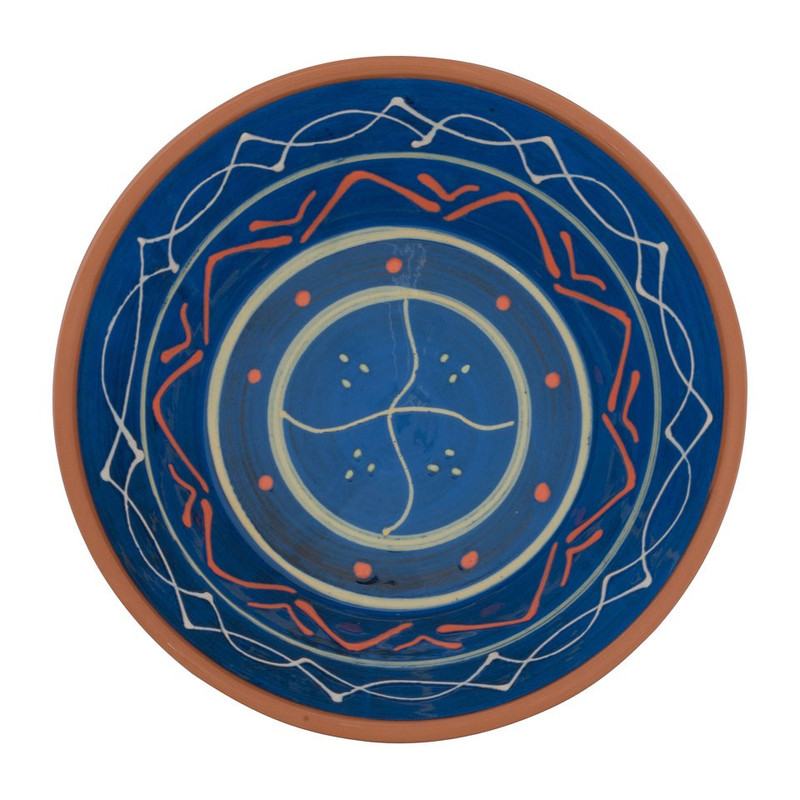 Schaal Fiesta - 18 cm - blauw